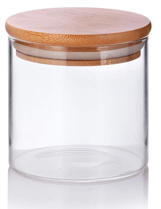 Airtight Tea Storage Jars w/ Bamboo Lid